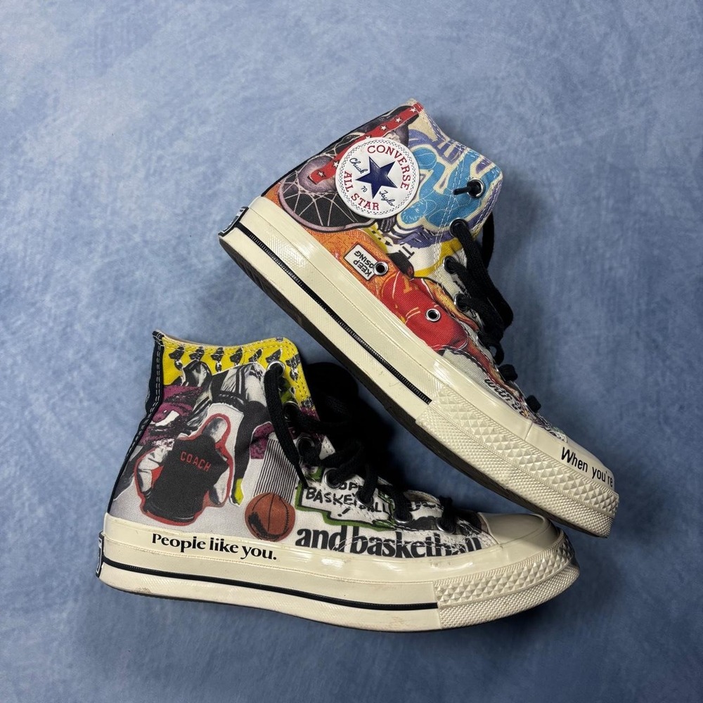 Converse Chuck 70 High 'Beat the World' sneakers released in May 2021.